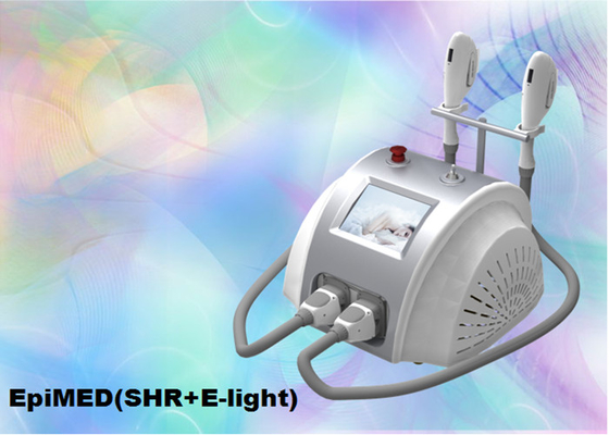 3000W επαγγελματική μηχανή ομορφιάς SHR &amp; Ε ελαφριά για Depilation τρίχας τις διπλές λαβές