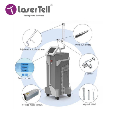 Κλασματικός εξοπλισμός λέιζερ του CO2 Lasertell που ξαναέρχεται στην επιφάνεια την εφαρμοστή αισθητική