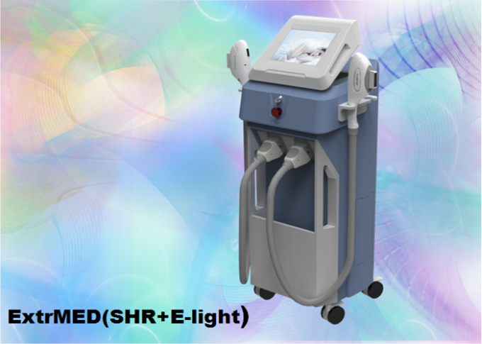 Εγχώριο IPL SHR μηχανή αφαίρεσης τρίχας με 50W τις ενεργειακές μορφωματικές διαμορφώσεις RF