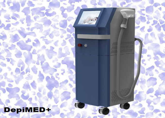 Ελαφριά IPL αφαίρεση 808nm δίοδος λέιζερ 100J/cm2 διευθετήσιμο Fluence τρίχας Ε
